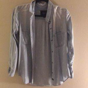 Rails blue denim shirt